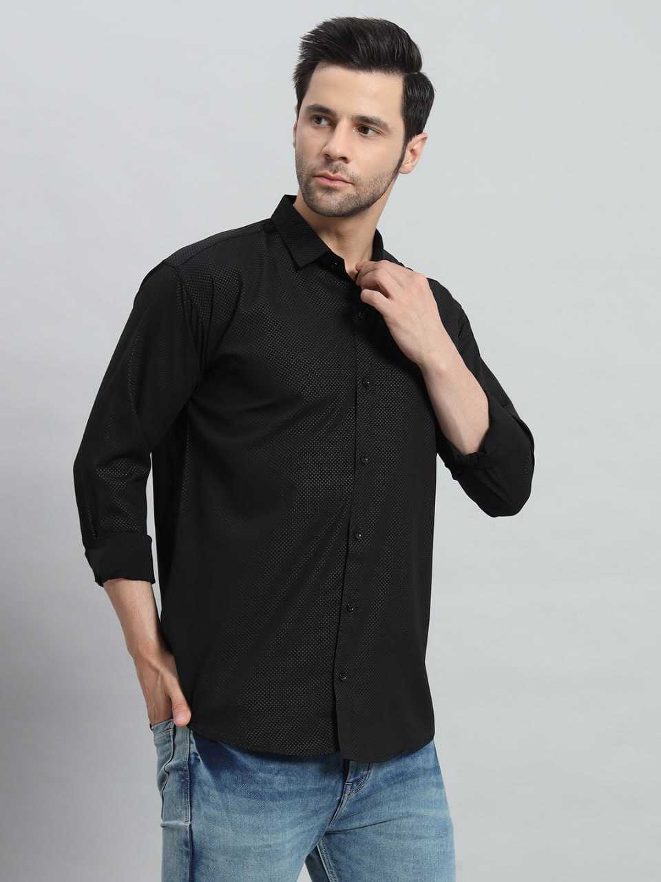 YNF POLYCOTTON AAI 606 WHOLESALE MENS SHIRTS MANUFACTURER